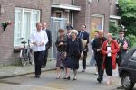 Eindhoven, 3 Juni 2008 Koningin Beatrix bezoekt incognito twee achterstandswijken in Eindhoven samen met minister Vogelaar en Wethouders Fiers van de gemeente Eindhoven
Hier in de wijk Woensel West
Foto Peter Smulders BV