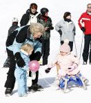 Lech 16 februari 2009
Fotosessie met de koninklijke familie in Oberlech. Koningin Beatrix Prins Willem Alexander Prinses Maxima Amalia Alexia Ariane Prins Constantijn Prins es Laurentien Claus Cazimir Eloise en  Leonore.
Peter Smulders bv