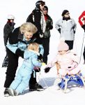 Lech 16 februari 2009
Fotosessie met de koninklijke familie in Oberlech. Koningin Beatrix Prins Willem Alexander Prinses Maxima Amalia Alexia Ariane Prins Constantijn Prins es Laurentien Claus Cazimir Eloise en  Leonore.
Peter Smulders bv