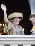 Den Haag 18 september 2007
Koningin Beatrix Prins Willem Alexander Maxima Prinses Margriet Pieter v Vollenhoven Prins Constantijn en Prinses Laurentien bij prinsjesdag met de gouden koets.