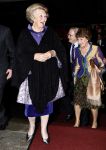 Apeldoorn 19 januari 2008
Prinses Margriet Pieter v Vollenhoven Prins Maurits Prinses Marilene Prins Bernhard jr  een zwangere Prinses Annette Prins Pieter Christiaan Prinses Anita Prins Floris Prinses Aimee Koningin Beatrix Prins Constantijn Prinses Laurentien Prins Friso Prinses Maebel Wisse Smit Prins Carlos en Prinses carolien bij voorstelling in Theater tbv vefrjaardag prinses Margriet.