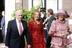 Den Haag 20 oktober 2007
Doop prinses Ariane . Koningin Beatrix Jorge Zorrequieta en Maria del carem Zorrequieta zijn daarbij aanwezig.