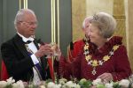 Den Haag 21 april 2009
Staatsbezoek van Koning Carl Gustav en koningin Silvia aan Nederland. Prinses Maxima Koningin Beatrix Prins Willem Alexander Pieter v Vollenhoven en prinses Margriet.
Peter Smulders bv