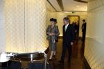 Schiphol 23 januari 2008
Opening nieuwe VIP centrum en koninklijke loge op schiphol door Koningin Beatrix.
Gerlach Cerfontainee begeleidt haar.