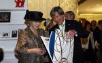 Schiphol 23 januari 2008
Opening nieuwe VIP centrum en koninklijke loge op schiphol door Koningin Beatrix.
Gerlach Cerfontaine begeleidt haar.
