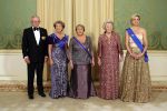 Den Haag 25 mei 2009
Staatsbanket met Koningin Beatrix Prinses Margriet en prinses Maxima vanwege bezoek Chili.
Peter Smulders bv