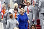 Den Haag 27 augustus 2008
De Olympische medaille winnaars van Peking op het bordes bij Koningin Beatrix. Aanwezig oa Anky v Grunsven Maarten v d Weijden Inge Dekker Marianne Vos Naomi v As Fatima de Moreiro Melo, anky v Grunsven Deborah Gravenstijn...
Peter Smulders bv