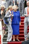 Den Haag 27 augustus 2008
De Olympische medaille winnaars van Peking op het bordes bij Koningin Beatrix. Aanwezig oa Anky v Grunsven Maarten v d Weijden Inge Dekker Marianne Vos Naomi v As Fatima de Moreiro Melo, anky v Grunsven Deborah Gravenstijn...
Peter Smulders bv