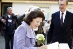 Lisse 22 april 2009
Prinses maxima en Koningin Silvia van Zweden in de keukenhof.
Peter Smulders bv