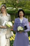 Lisse 22 april 2009
Prinses maxima en koningin Silvia van Zweden in de keukenhof.
Peter Smulders bv