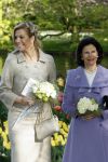Lisse 22 april 2009
Prinses maxima en koningin Silvia van Zweden in de keukenhof.
Peter Smulders bv