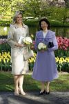 Lisse 22 april 2009
Prinses maxima en koningin Silvia van Zweden in de keukenhof.
Peter Smulders bv