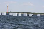 Almere, 11 Mei 2008
Kunststukken op het Ijsselmeer
Kunstwerk op het Ijsselmeer