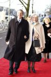 Amsterdam 1 februari 2008
Feest koningin Beatrix en Prinses Margriet voor hun 70e en 65e verjaardag in Carre.
Laurens Jan Brinkhorst met zijn vrouw