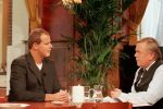 Amsterdam, 3 oktober 1998
Eerste talkprogramma van Harry Mens met TV-vigagist Leco v Zadelhoff opgenomen in de 