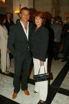 Amsterdam 9 september 2002
Modewshow Frans Molenaar in het Amstel Hotel
Leco v Zadelhoff en Yvonne Brandsteder