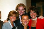 Amsterdam 14 september 2002
Modeshow Mart Visser in het Hilton
Netty v d Veer, Leco v Zadelhoff Christine Kroonenberg en Edwin Smulders