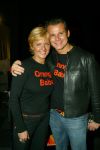 Amsterdam  14 december 2003
Bijeenkomst Orange Babies op miljonairsbeurs.  Caroline Tensen met Leco v Zadelhoff .