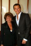 Amsterdam 14 september 2003
Modeshow Paul schulten in het okura
christine kroonenberg met leco v zadelhoff