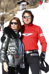Fiss 28 februari 2008 Marco Borsato en Leontine met hun kinderen Jada Senna en Luca op wintersport / skivakantie.
Peter Smulders bv