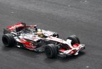 Spa 7 september 2008
Formule 1 Grand Prix van Spa Francochamps. Filippe Massa Kimi Raikkonen Lewis Hamilton  Heiki Kovalinen Fernando Alonso
Peter Smulders bv