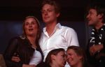 Amsterdam 26 mei 2008
 Lieke v Lexmond en Mark v Eeuwen tijdens het meezing concert van Andre Hazes in de arena.