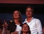Amsterdam 26 mei 2008
 Lieke v Lexmond en Mark v Eeuwen tijdens het meezing concert van Andre Hazes in de arena.
