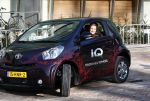 Amsterdam 31 januari 2009
Fajah Lourens Lieke v Lexmond en Renate Verbaan doen mee aan race met de nieuwe Toyota iq op de parkeerplaats bij het Okura.
Peter Smulders bv