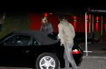 Blaricum 2 februari 2008
Linda de Mol en Jeroen Rietbergen na etentje in restaurant the red  sun en daarna in de porsche cabrio.