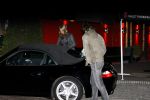 Blaricum 2 februari 2008
Linda de Mol en Jeroen Rietbergen na etentje in restaurant the red  sun en daarna in de porsche cabrio.