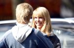 Laren 14 april 2008
Opnames Gooische vrouwen  met Linda de Mol Susan Visser Tjitske Reidinga en Alex Klaasen. Ze rijden in Gooische vrouwen met Linda de Mol haar porsche cabrio.
