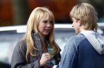 Laren 14 april 2008
Opnames Gooische vrouwen  met Linda de Mol Susan Visser Tjitske Reidinga en Alex Klaasen. Ze rijden in Gooische vrouwen met Linda de Mol haar porsche cabrio.