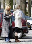 Laren 14 april 2008
Opnames Gooische vrouwen  met Linda de Mol Susan Visser Tjitske Reidinga en Alex Klaasen. Ze rijden in Gooische vrouwen met Linda de Mol haar porsche cabrio.