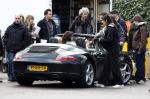 Laren 14 april 2008
Opnames Gooische vrouwen  met Linda de Mol Susan Visser Tjitske Reidinga en Alex Klaasen. Ze rijden in Gooische vrouwen met Linda de Mol haar porsche cabrio.