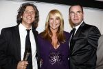 Hilversum 26 januari 2009
Linda de Mol bij de uitreiking van de gouden beelden bij beeld en geluid. Linda met Sander Vahle en Jeroen v Koningsbrugge
Peter Smulders bv