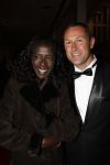 Amsterdam 19 decdember 2007
Sportman van het jaar verkiezing in de rai. Lorna Kiplagat met man