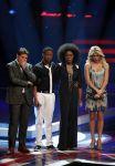 Hilversum 10 april 2009
Opnames X factor in studio 22. Martijn Krabbe Wendy v Dijk Luigiano en Irma tijdens sing off
Peter Smulders bv