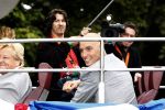 Den Haag 27 augustus 2008
De Olympische medaille winnaars van Peking op het bordes bij Koningin Beatrix. Aanwezig oa Anky v Grunsven Maarten v d Weijden Inge Dekker Marianne Vos Naomi v As Fatima de Moreiro Melo, anky v Grunsven Deborah Gravenstijn...
Peter Smulders bv