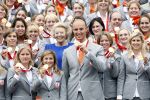 Den Haag 27 augustus 2008
De Olympische medaille winnaars van Peking op het bordes bij Koningin Beatrix. Aanwezig oa Anky v Grunsven Maarten v d Weijden Inge Dekker Marianne Vos Naomi v As Fatima de Moreiro Melo, anky v Grunsven Deborah Gravenstijn...
Peter Smulders bv
