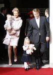 Den Haag 20 oktober 2007
Mabel Wisse Smit Prins Friso en hun dochters Luana en Zaria bij de doop van prinses Ariane.