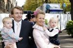 Den Haag 20 oktober 2007
Mabel Wisse Smit Prins Friso en hun dochters Luana en Zaria bij de doop van prinses Ariane.
Peter Smulders bv