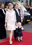 Den Haag 20 oktober 2007
Mabel Wisse Smit Prins Friso en hun dochters Luana en Zaria bij de doop van prinses Ariane.