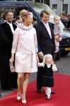 Den Haag 20 oktober 2007
Mabel Wisse Smit Prins Friso en hun dochters Luana en Zaria bij de doop van prinses Ariane.
Peter Smulders bv