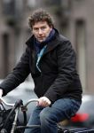 Amsterdam 17 januari 2008
Marc Klein Essink op de fiets in Amsterdam.