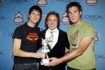 Amsterdam 27 oktober 2007
Uitreiking tmf awards in de heineken music hall. Marco Borsato met Nick en Simon