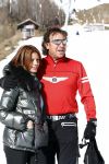 Fiss 28 februari 2008 Marco Borsato en Leontine met hun kinderen Jada Senna en Luca op wintersport / skivakantie.
Peter Smulders bv