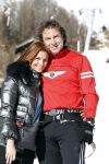 Fiss 28 februari 2008 Marco Borsato en Leontine met hun kinderen Jada Senna en Luca op wintersport / skivakantie.
Peter Smulders bv