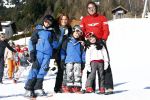 Fiss 28 februari 2008 Marco Borsato en Leontine met hun kinderen Jada Senna en Luca op wintersport / skivakantie.
Peter Smulders bv
