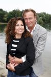 Westerhoven 31 mei 2008
Tros muziekfeest vanuit center parcs in Westerhoven. 
Maribelle met vriend en verloofde Nicolaas