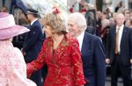 Den Haag 20 oktober 2007
Doop prinses Ariane . Koningin Bdeatrix Jorge Zorrequieta en Maria del carem Zoorequieta zijn daarbij aanwezig.